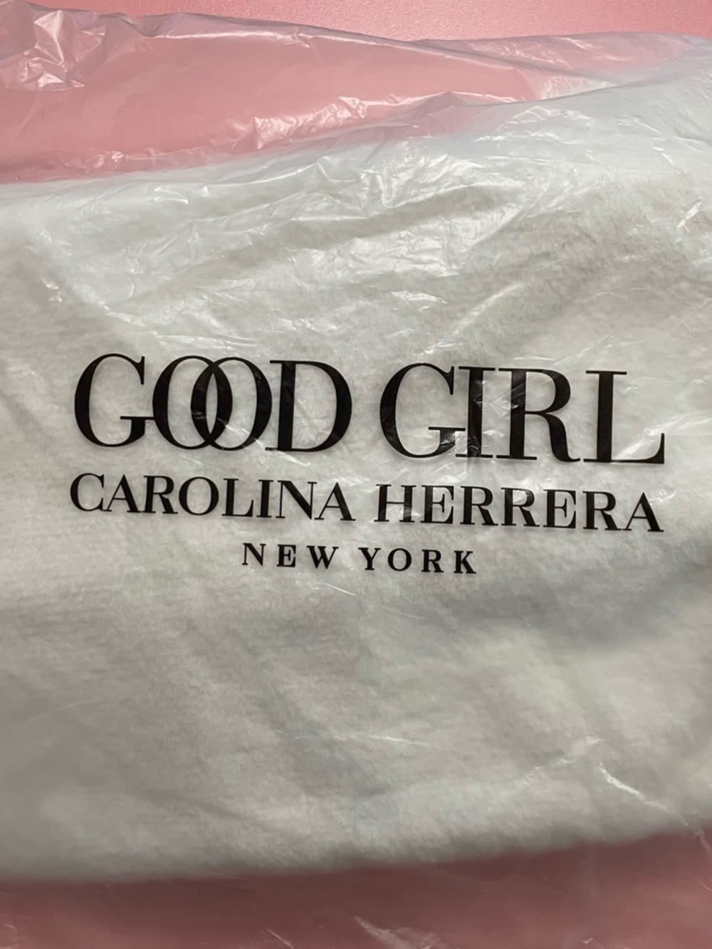 Carolina Herrera White Faux Fur Tote Bag